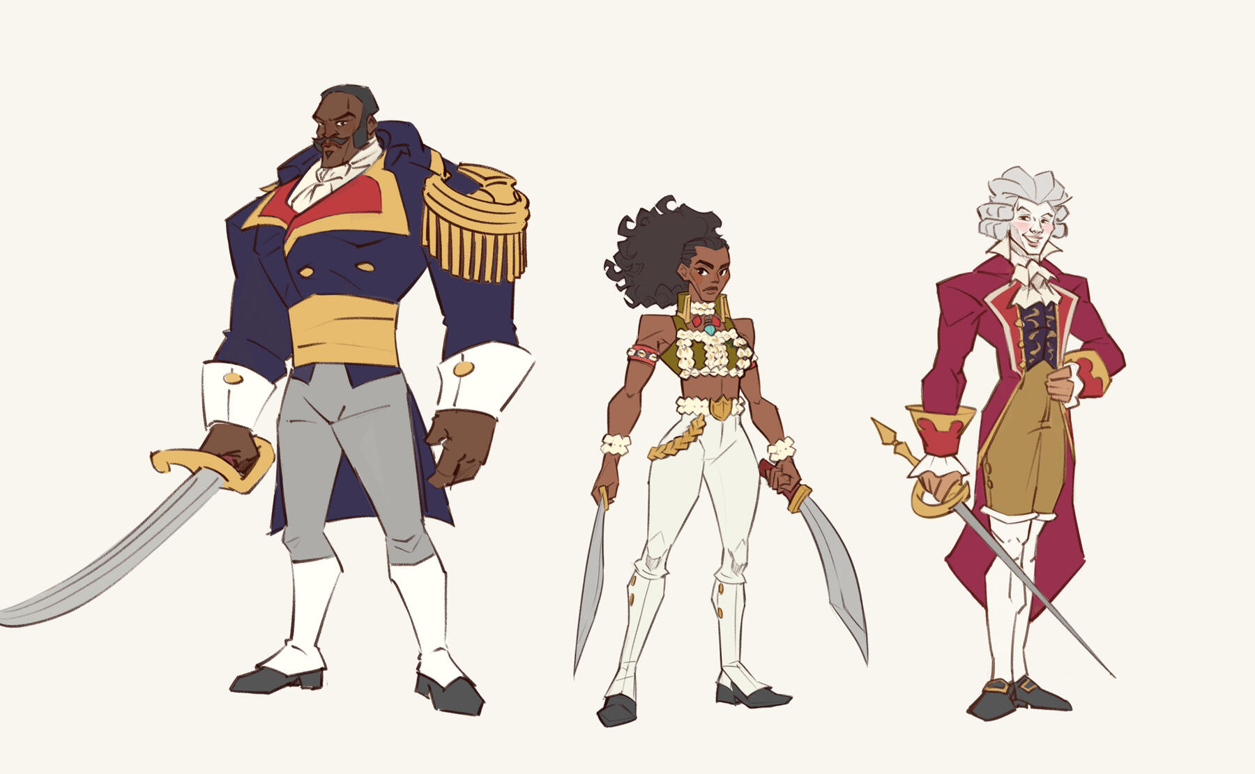 Forgotten Heroes concept art